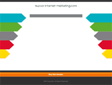 Tablet Screenshot of nuovo-internet-marketing.com